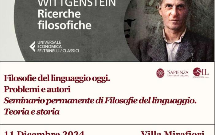 Filosofie del linguaggio oggi. Problemi e autori.Seminario permanente di Filosofie del linguaggio. Teoria e storia.