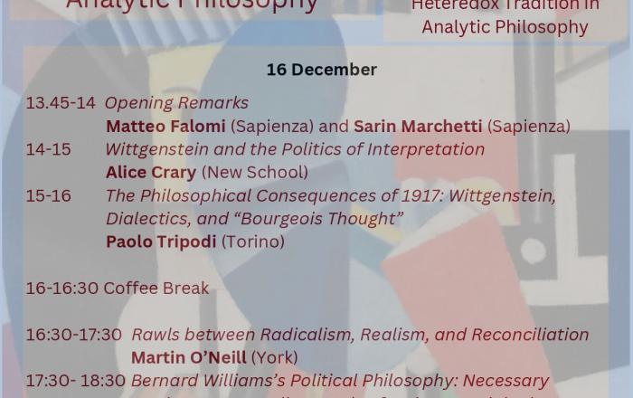 The Politics of Analytic Philosophy