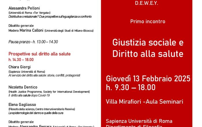 Giustizia sociale e Diritto alla salute
