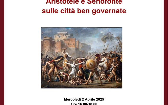 Aristotele e Senofonte sulle città ben governate 