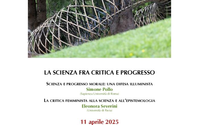 LA SCIENZA FRA CRITICA E PROGRESSO