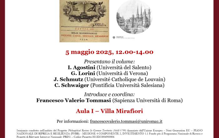 A.G. Baumgarten, Metafisica a cura di G. Lorini, Bompiani-Giunti, Milano 2024