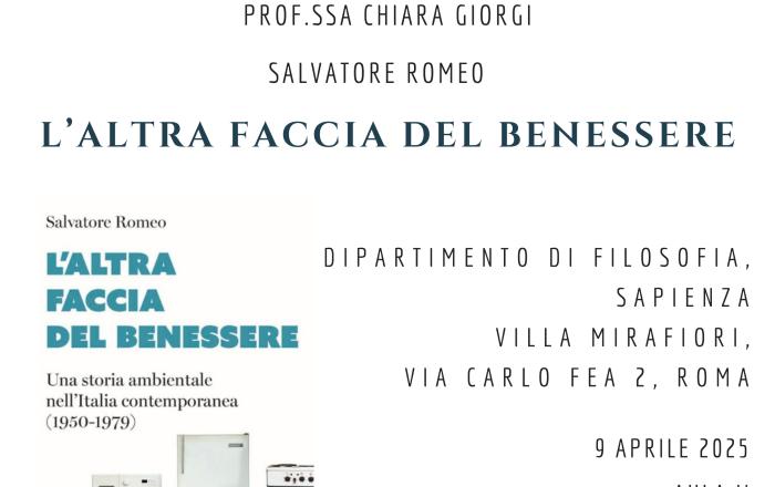 L’ALTRA FACCIA DEL BENESSERE