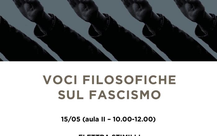 Considerazioni per una vita non fascista