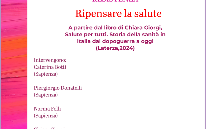 Ripensare la salute