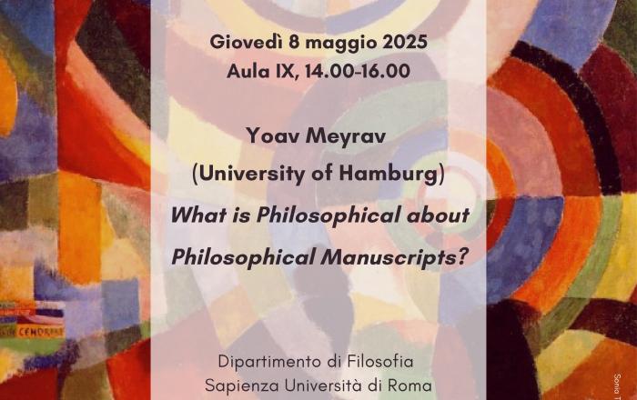 What is Philosophical about Philosophical Manuscripts? 