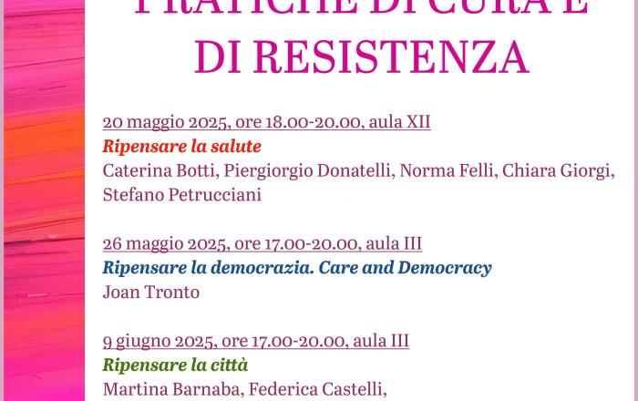 Seminario permanente in Filosofia, studi di genere, pratiche delle differenze