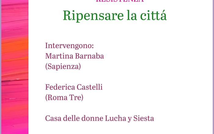 Ripensare la città