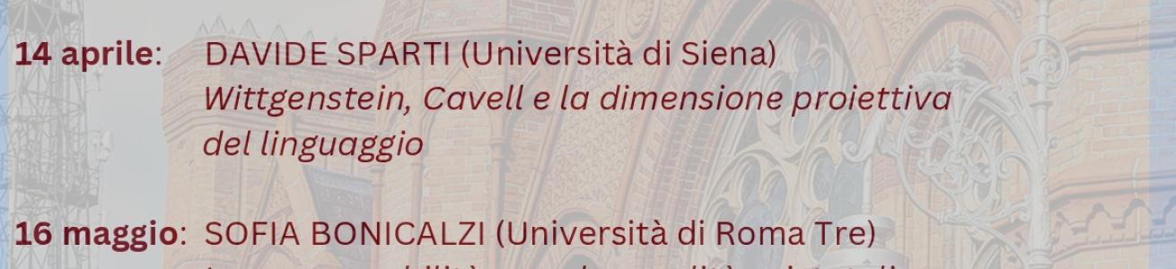 Seminario di Storia della filosofia analitica III