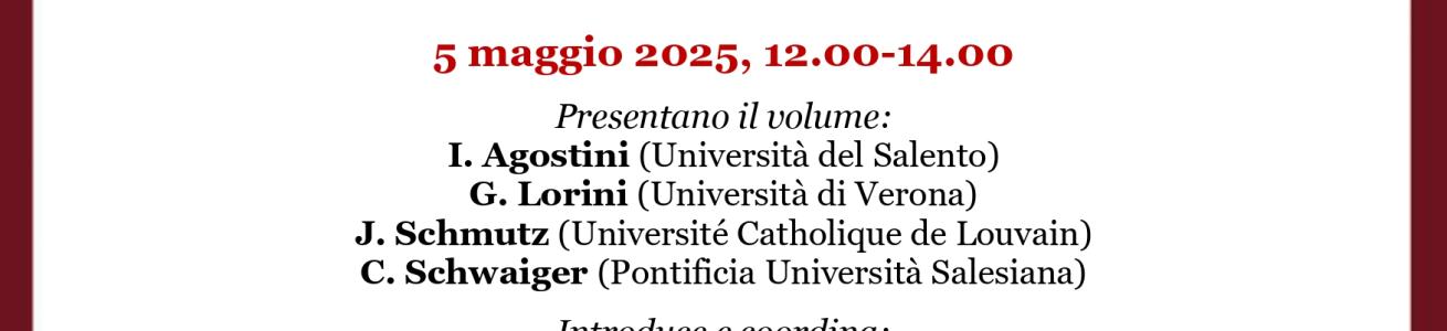 A.G. Baumgarten, Metafisica a cura di G. Lorini, Bompiani-Giunti, Milano 2024