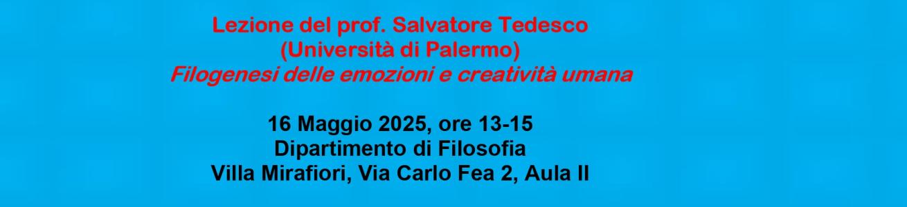 Filogenesi delle emozioni e creatività umana