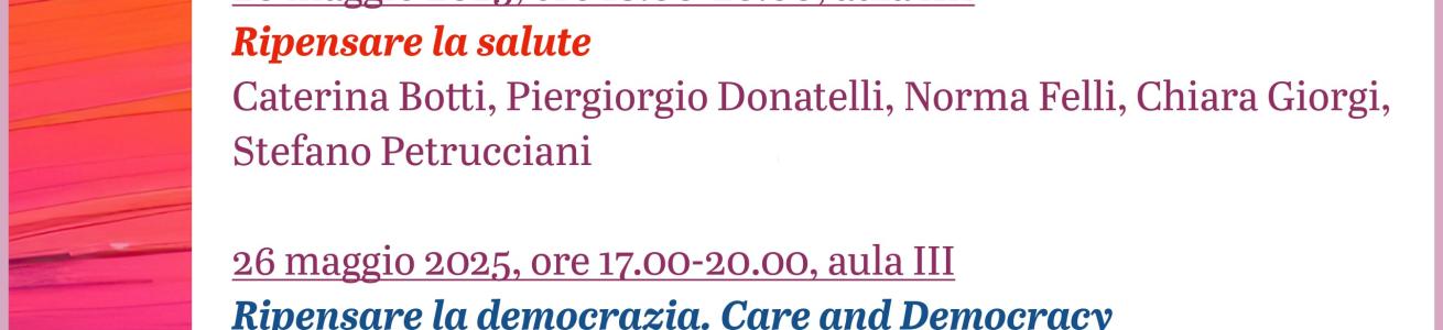Seminario permanente in Filosofia, studi di genere, pratiche delle differenze