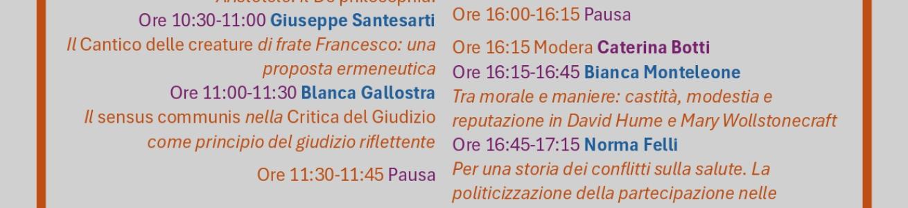 INCONTRO ANNUALE DELLE DOTTORANDE E DEI DOTTORANDI