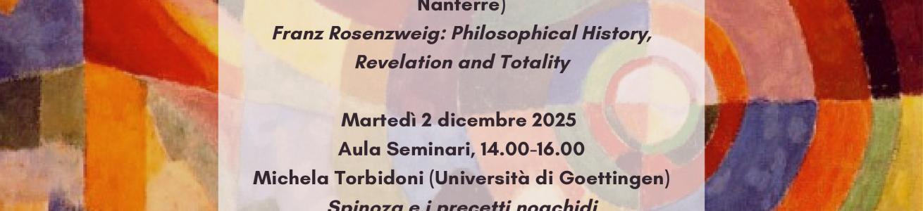 Seminario permanente DA‘AT: MEMORIA, STORIA E FILOSOFIA EBRAICA